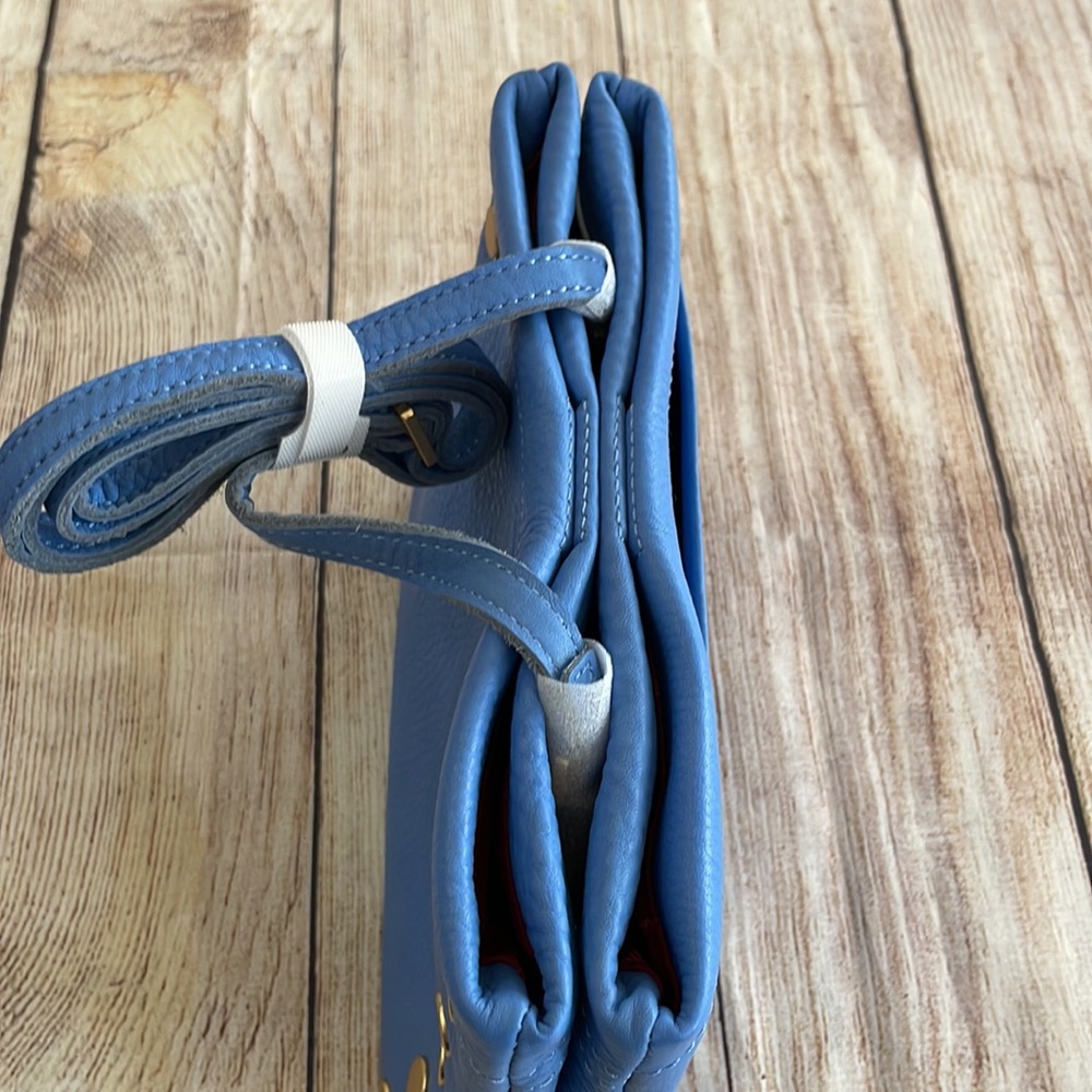 NWT Hammitt Duke Skylight Blue
Brushed Gold Hand Bag - Picture 10 of 11